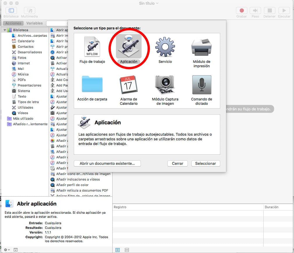 ¿Cómo mostrar archivos ocultos en Mac con Automator?