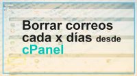 Borrar correos automáticamente desde cPanel