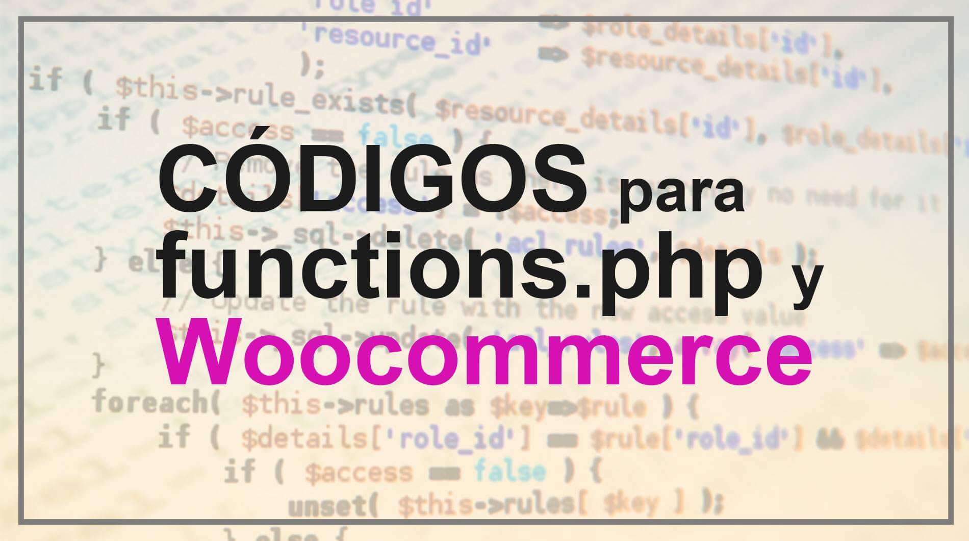 Códigos Woocommerce Para El Functions Php Microsystem 3728